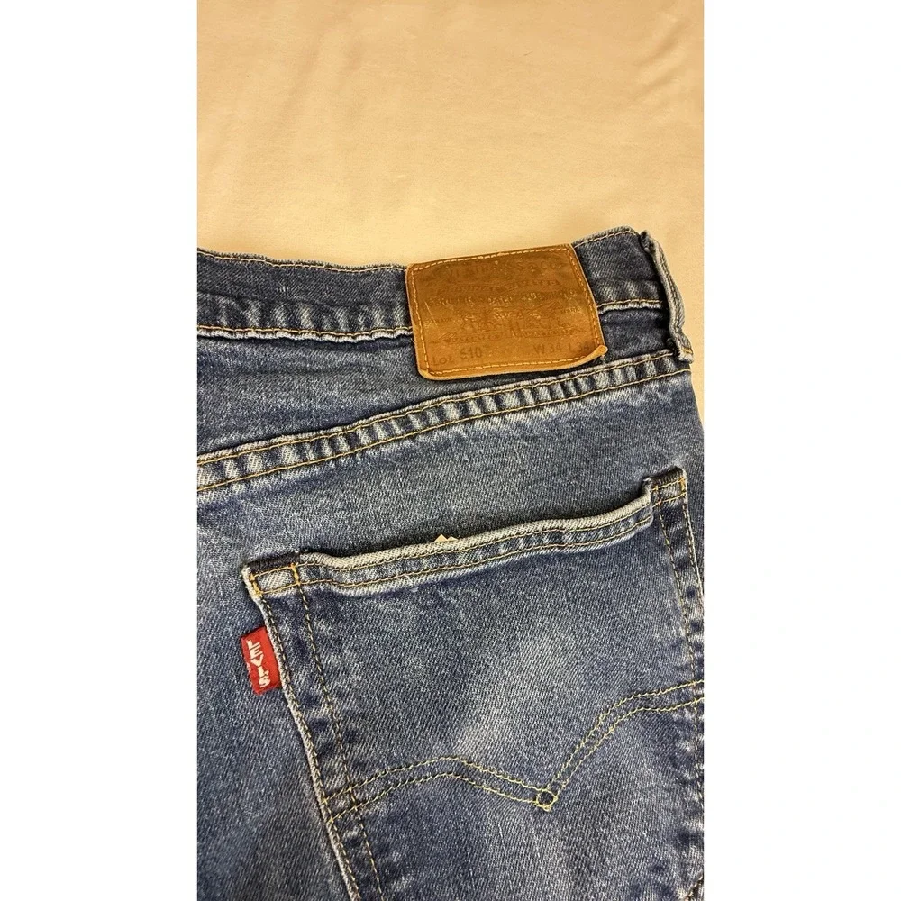 Vintage Levi's Premium 514 Straight Fit Jeans‎ Men 34x32 Medium Wash Denim
